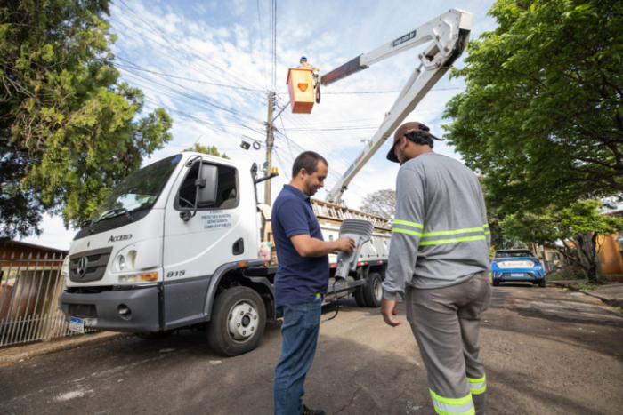 Programa 100% LED avança e Prefeitura de Apucarana leva modernização da iluminação a mais dois bairros