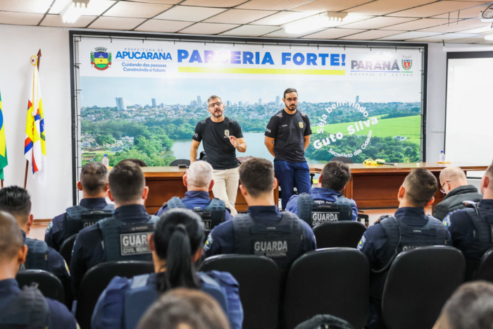 Guarda Civil Municipal é capacitada para ampliar integração com as forças de segurança